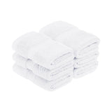 Egyptian Cotton Face Towel Set of 6 by Madison