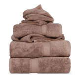 Madison Egyptian Cotton Plush Heavyweight 6 Piece Towel Set