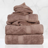 Madison Egyptian Cotton Plush Heavyweight 6 Piece Towel Set