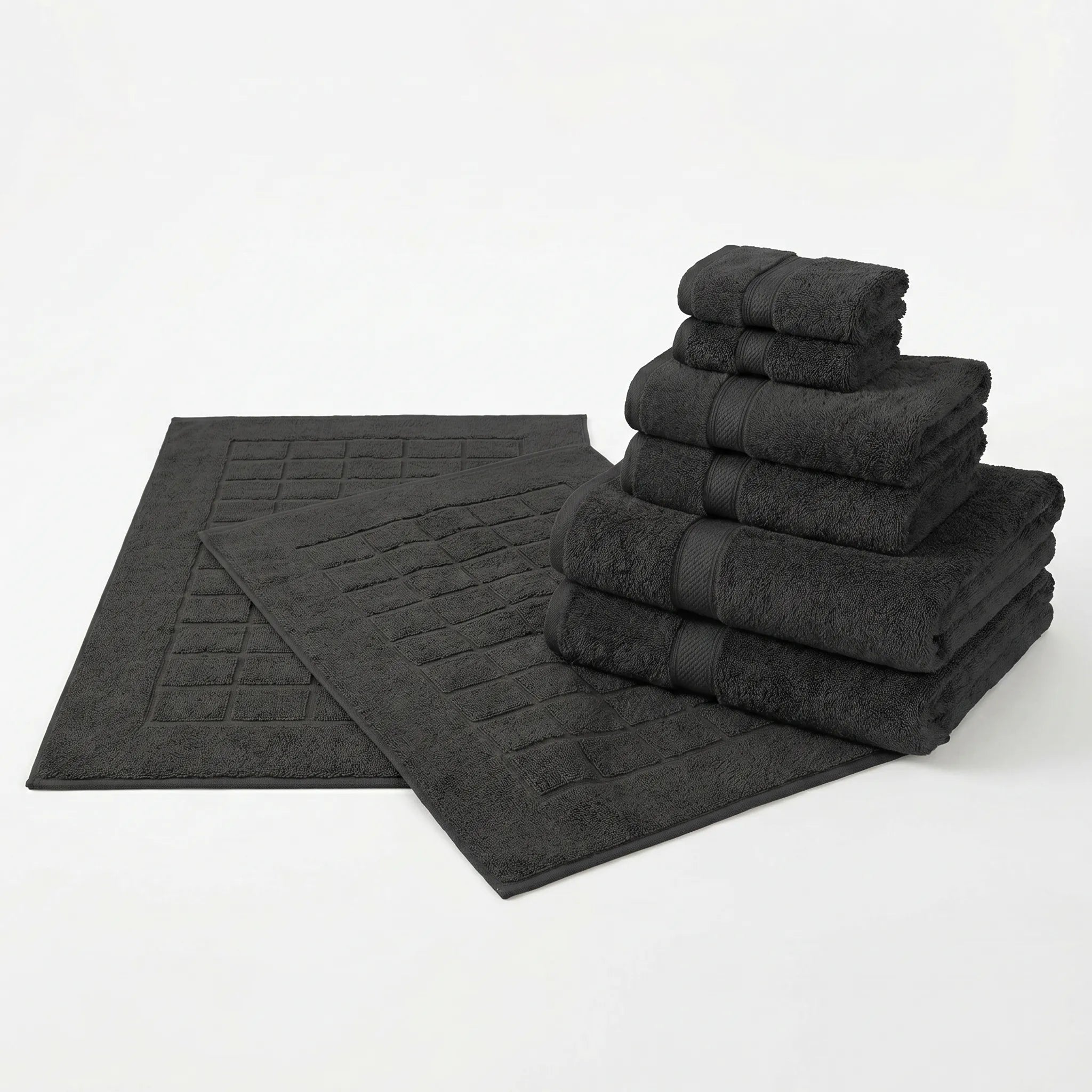 8-Piece Signature Plush Bath Bundle