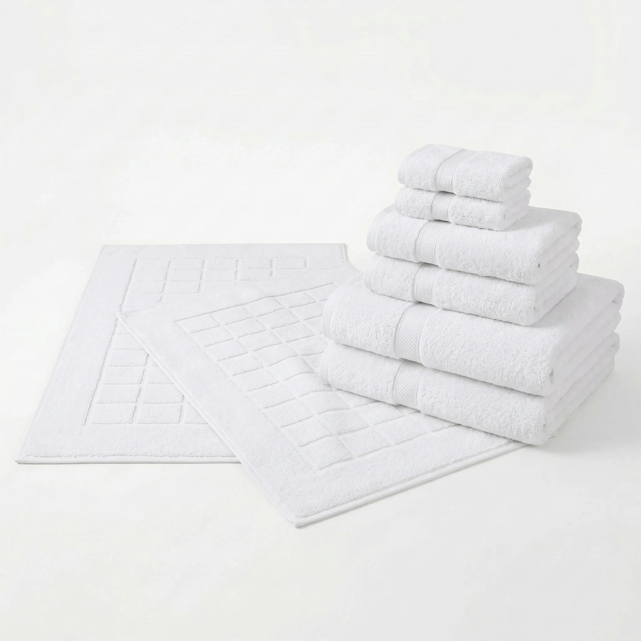 8-Piece Signature Plush Bath Bundle