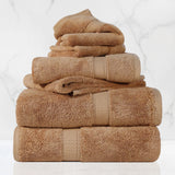Madison Egyptian Cotton Plush Heavyweight 6 Piece Towel Set
