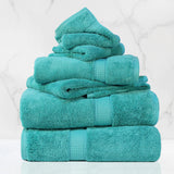 Madison Egyptian Cotton Plush Heavyweight 6 Piece Towel Set