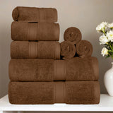 Egyptian Cotton 8-piece towel set – Plush & Heavyweight