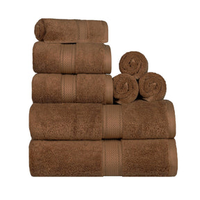 Egyptian Cotton Heavyweight 8 Piece Towel Set