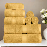 Egyptian Cotton 8-piece towel set – Plush & Heavyweight