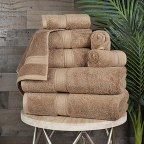 Egyptian Cotton Heavyweight 8 Piece Towel Set