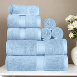 Egyptian Cotton 8-piece towel set – Plush & Heavyweight