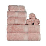 Egyptian Cotton 8-piece towel set – Plush & Heavyweight