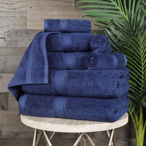 Egyptian Cotton Heavyweight 8 Piece Towel Set