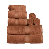 Egyptian Cotton 8-piece towel set – Plush & Heavyweight