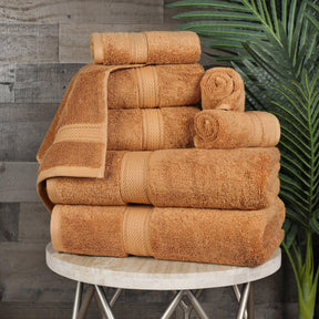 Egyptian Cotton Heavyweight 8 Piece Towel Set