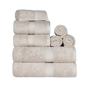 Egyptian Cotton Heavyweight 8 Piece Towel Set