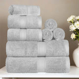 Egyptian Cotton 8-piece towel set – Plush & Heavyweight
