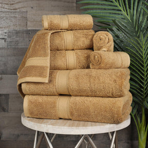 Egyptian Cotton Heavyweight 8 Piece Towel Set