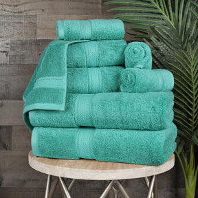Egyptian Cotton Heavyweight 8 Piece Towel Set