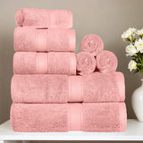 Egyptian Cotton 8-piece towel set – Plush & Heavyweight