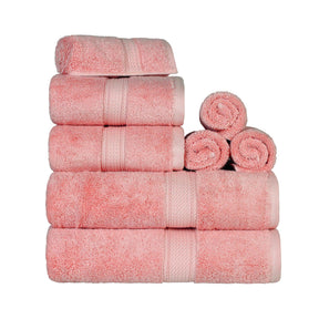 Egyptian Cotton Heavyweight 8 Piece Towel Set