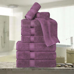 Madison Egyptian Cotton Plush Heavyweight 9 Piece Towel Set - Egyptian Cotton Towel Set by Superior Brand