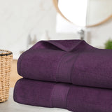 Egyptian Cotton Bath Towels - Plush Bath Sheet Set of 2