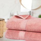 Egyptian Cotton Bath Towels - Plush Bath Sheet Set of 2