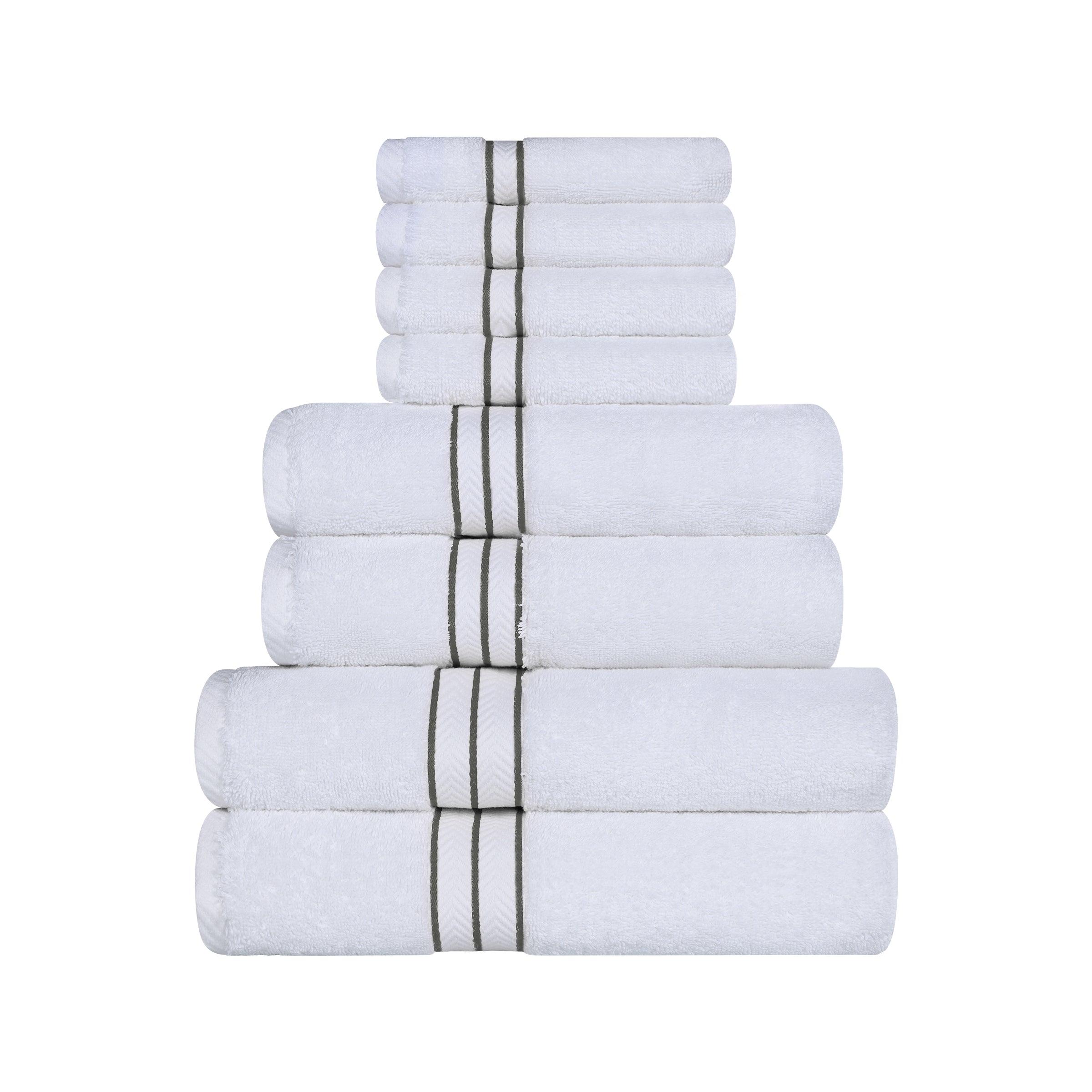 Ultra-Plush Turkish Cotton Hotel Collection Solid Towel Set Collection - Towel Set by Superior