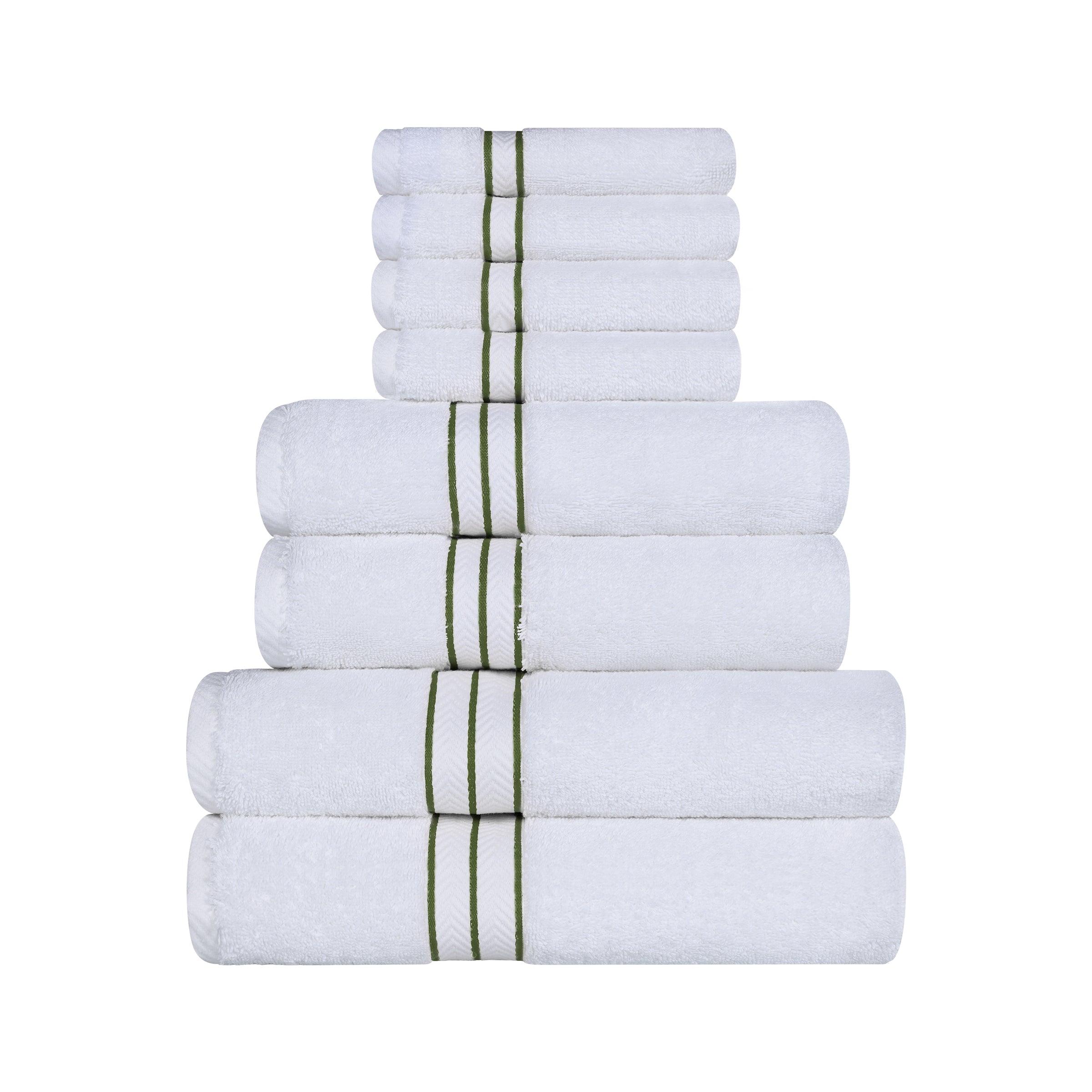 Ultra-Plush Turkish Cotton Hotel Collection Solid Towel Set Collection - Towel Set by Superior
