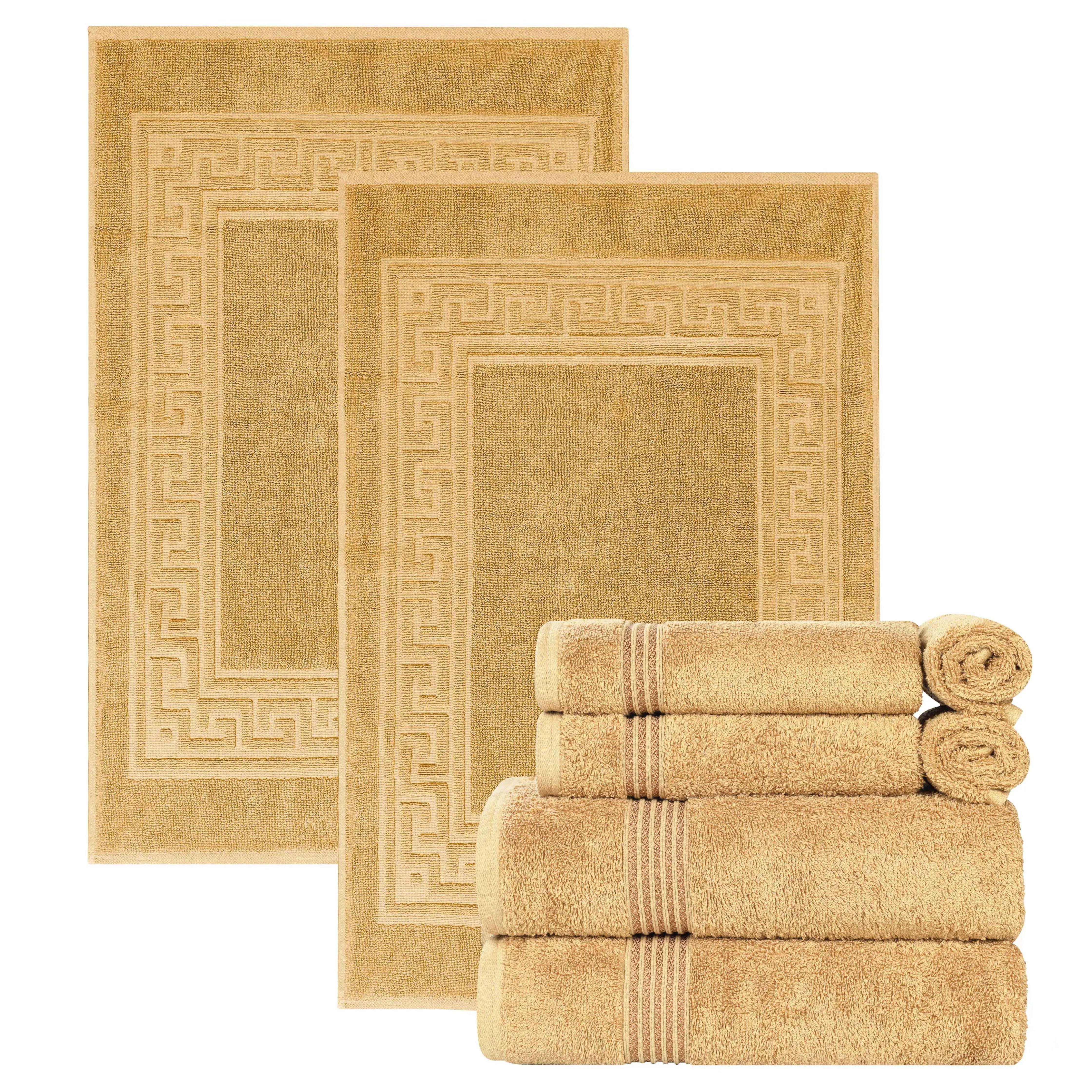 8-Piece Heritage Luxury Bath Bundle - Move-in Bundle by Superior Brand