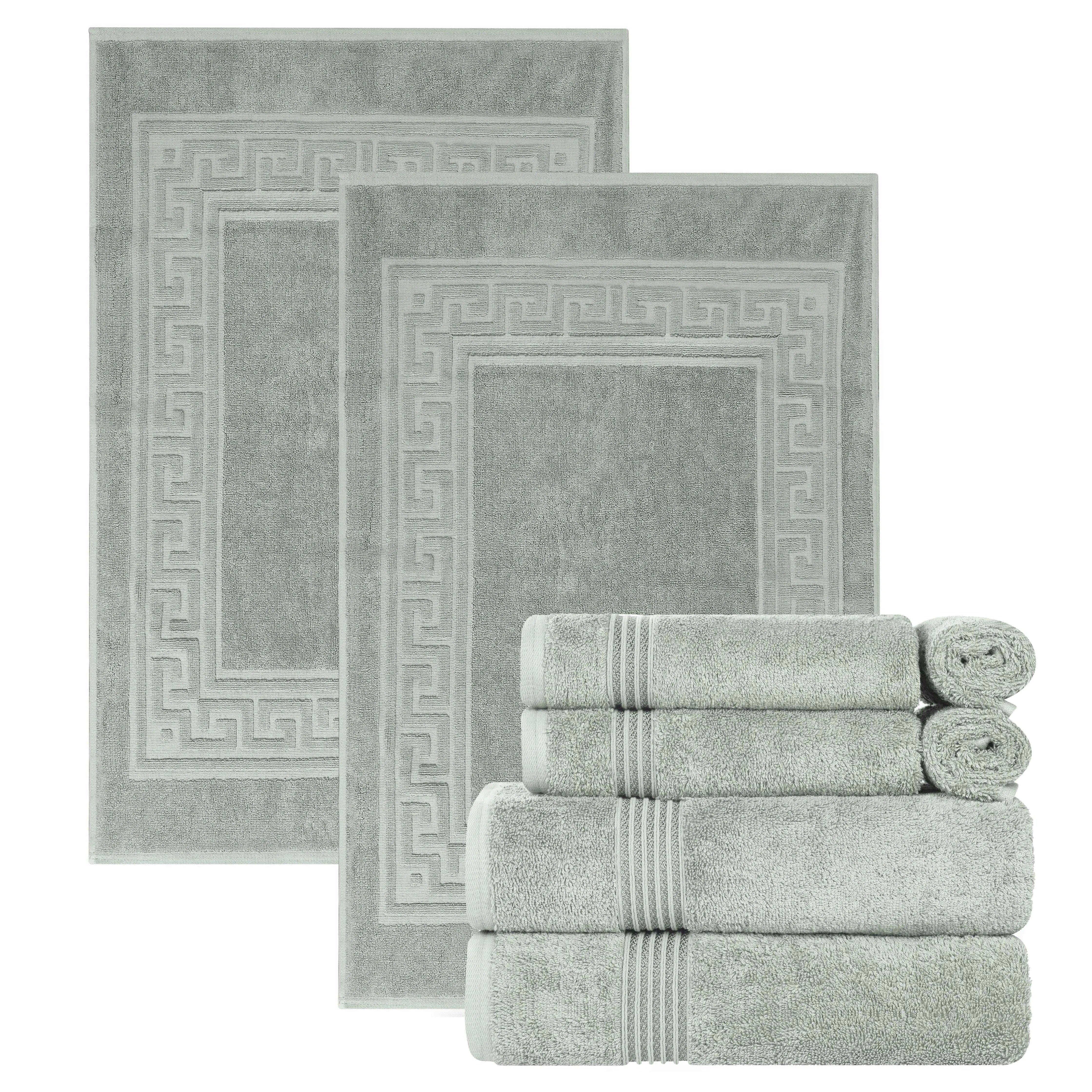 8-Piece Heritage Luxury Bath Bundle - Move-in Bundle by Superior Brand