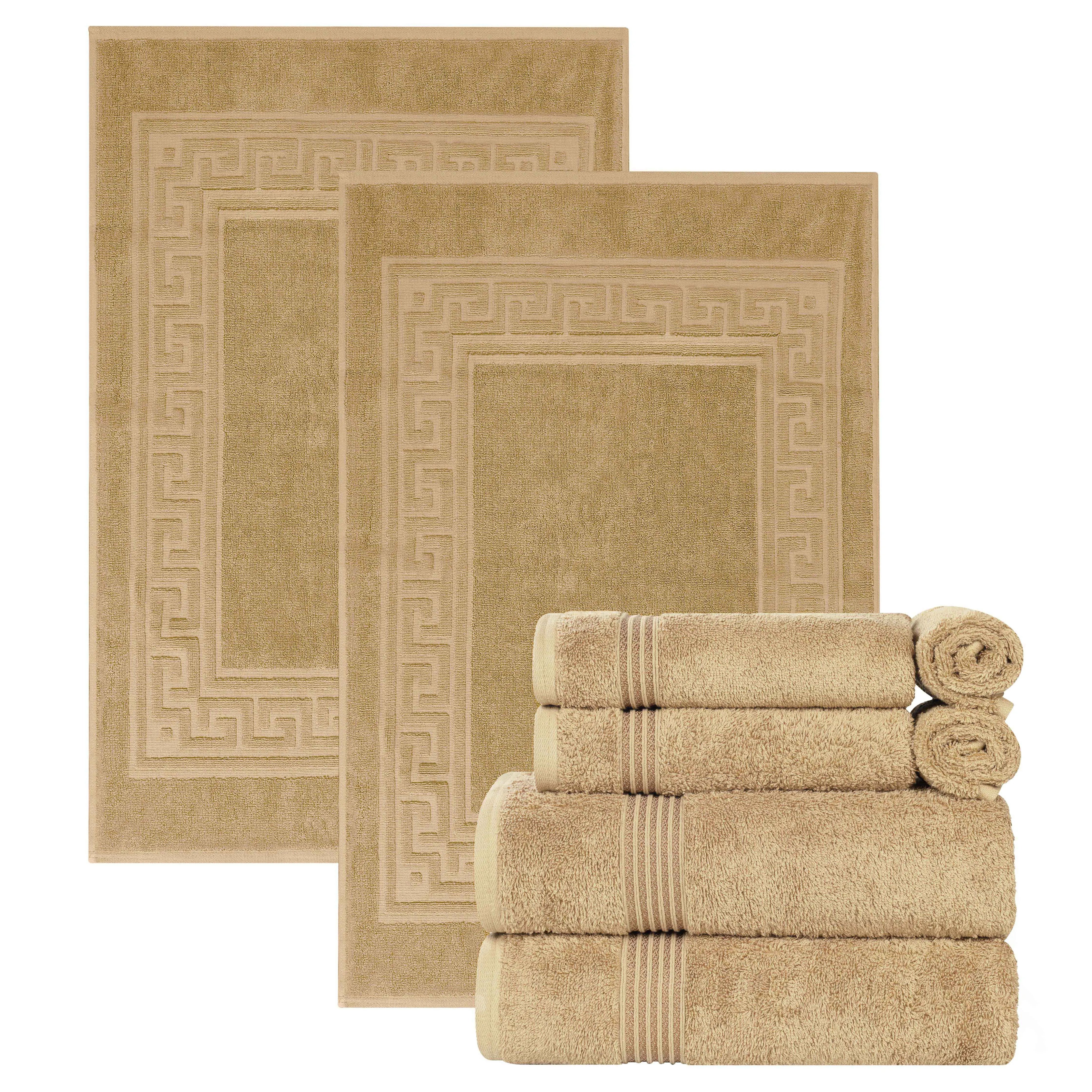 8-Piece Heritage Luxury Bath Bundle - Move-in Bundle by Superior Brand