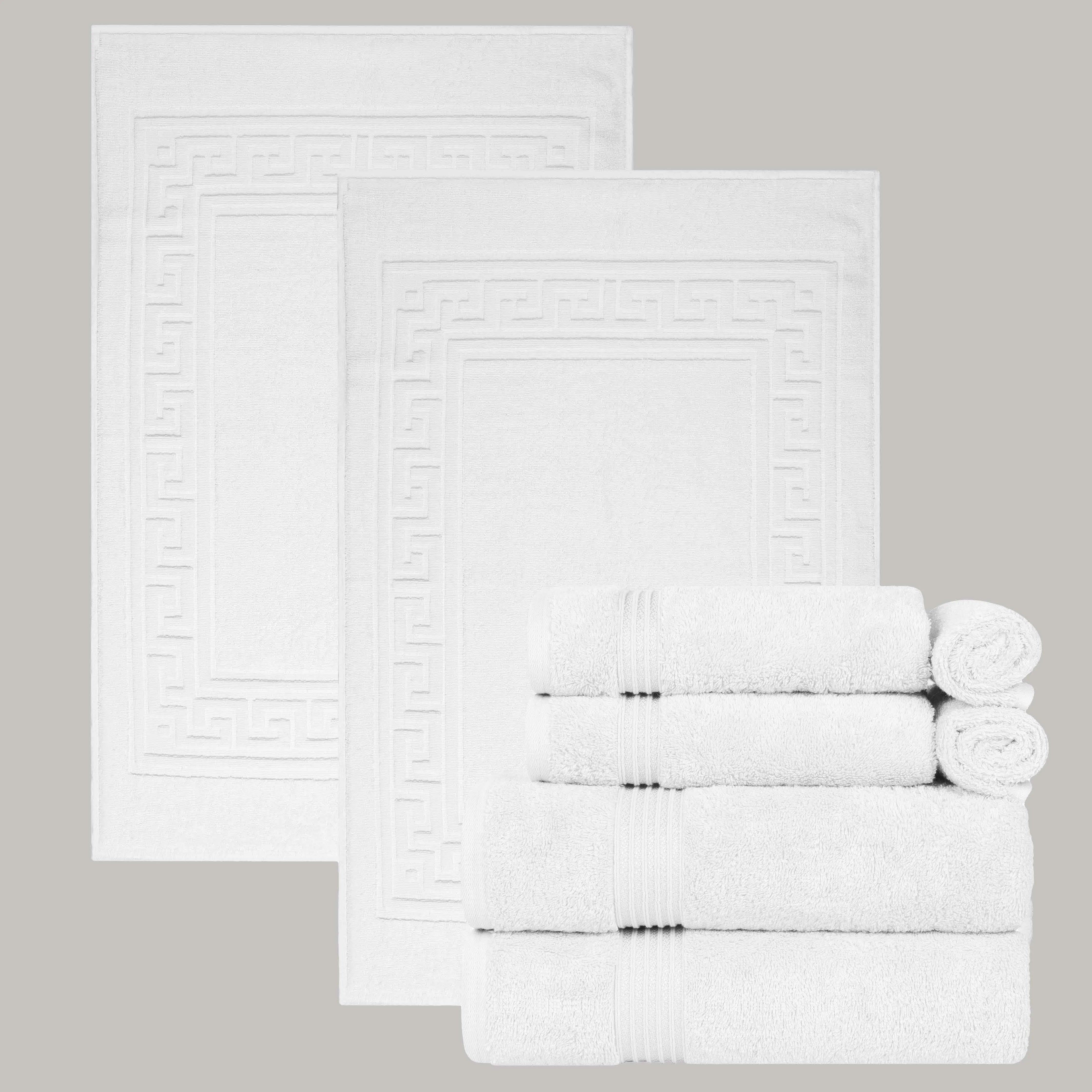 8-Piece Heritage Luxury Bath Bundle - Move-in Bundle by Superior Brand