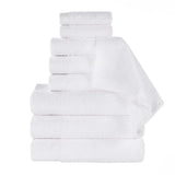 Rayon from Bamboo Eco-Friendly Fluffy Soft Solid 9 Piece Towel Set - Towel Set by Superior Brand