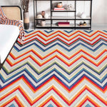Acacia Geometric Zigzag Area Rug Modern Indoor Outdoor Rugs - Rugs by Superior