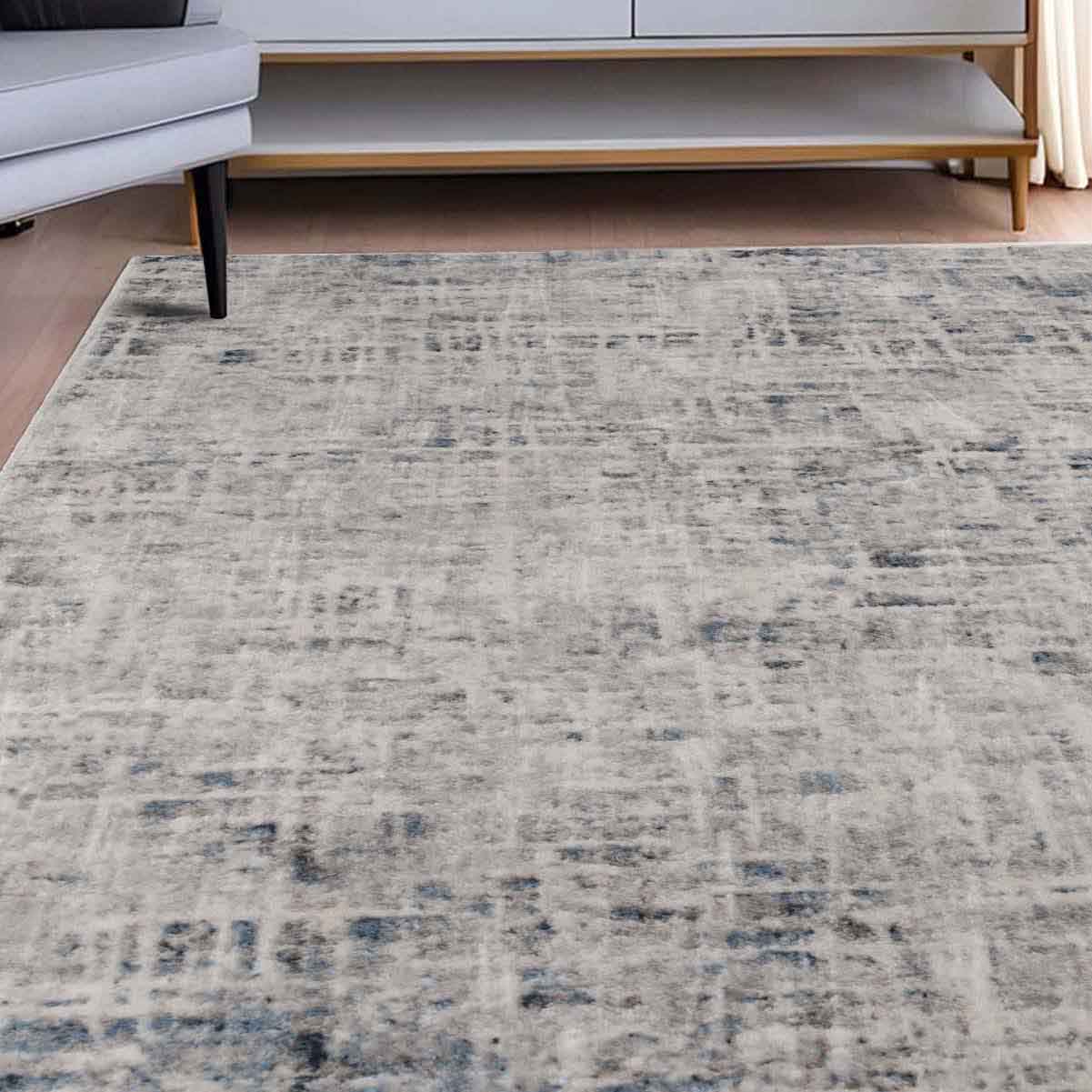Acer Distressed Contemporary Abstract Modern Indoor Area Rug