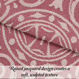 Lightweight Cotton Blend Bedspread Sets Adalie Medallion Jacquard