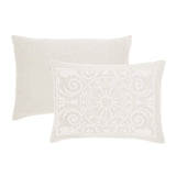 Lightweight Cotton Blend Oversized King Bedspread Sets Adalie Medallion Jacquard