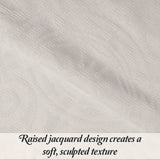 Lightweight Cotton Blend Oversized King Bedspread Sets Adalie Medallion Jacquard