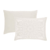 Lightweight Cotton Blend Bedspread Sets Adalie Medallion Jacquard