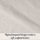 Lightweight Cotton Blend Bedspread Sets Adalie Medallion Jacquard