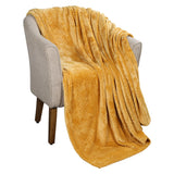 Flannel Fleece Blanket – Alaska Diamond Quilted - Warm and Plush