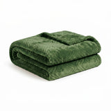Flannel Fleece Blanket – Alaska Diamond Quilted - Warm and Plush