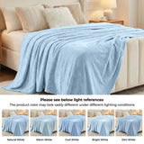 Flannel Fleece Blanket – Alaska Diamond Quilted - Warm and Plush
