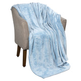 Flannel Fleece Blanket – Alaska Diamond Quilted - Warm and Plush