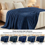 Flannel Fleece Blanket – Alaska Diamond Quilted - Warm and Plush