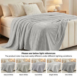 Flannel Fleece Blanket – Alaska Diamond Quilted - Warm and Plush