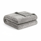 Flannel Fleece Blanket – Alaska Diamond Quilted - Warm and Plush