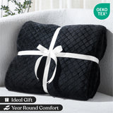 Flannel Fleece Blanket – Alaska Diamond Quilted - Warm and Plush