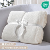 Flannel Fleece Blanket – Alaska Diamond Quilted - Warm and Plush