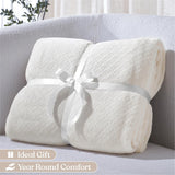 Flannel Fleece Blanket – Alaska Diamond Quilted - Warm and Plush