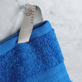 Atlas Combed Cotton Highly Absorbent Solid Face Towels / Washcloths - Allure